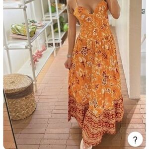 RARE Farm Rio dress XL